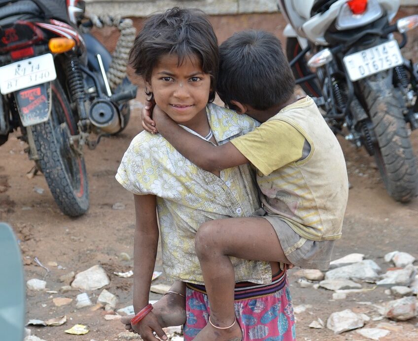 brothers, poverty, begging