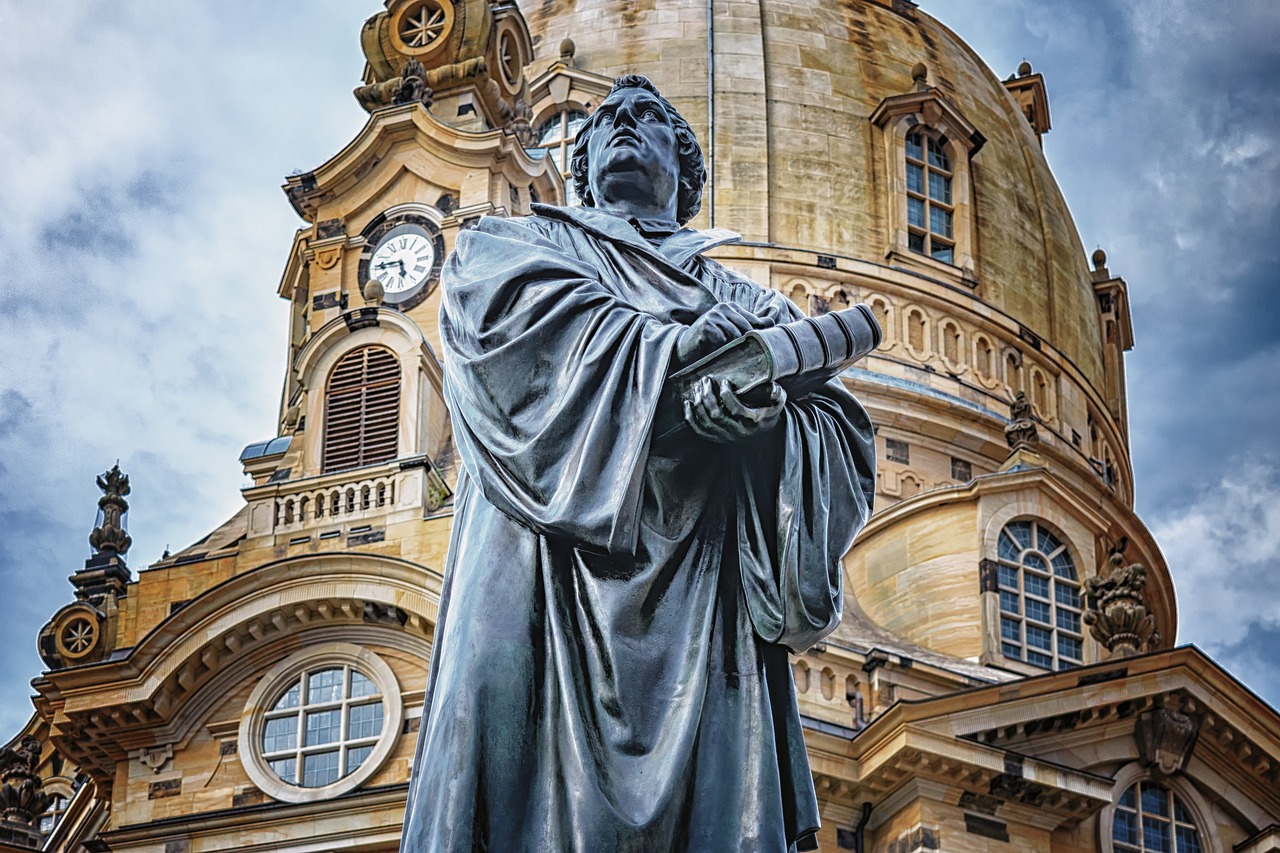 dresden, woman church, martin luther